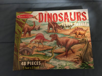 Doug and Melissa Dinosaur Floor Puzzle