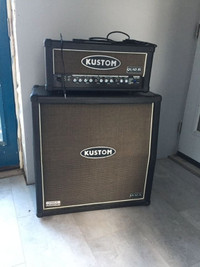 Kustom Quad Jr half stack includes cords. $525