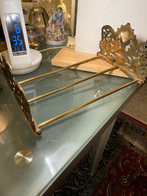 Antique Book Rack Book Ends Expanding. Extending. Art Nouveau La in Arts & Collectibles in Vancouver