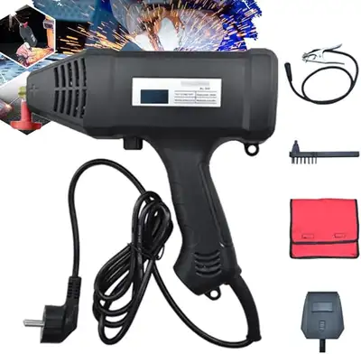 5000W Handheld Arc Welding Machine Household Mini Electric Welder Drawn Arc Metal Welding, 0-160 A A...