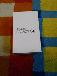 EMPTY BOX FOR SANSUNG GALAXY S III