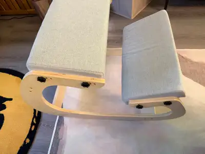 Adjustable Kneeling Chair, Wooden Ergonomic Rocking Chair, View more