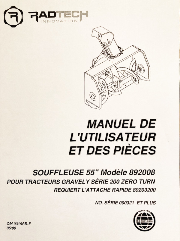 Tondeuse - Tracteur Graveley Promaster Z260 dans Tondeuses et souffleuses  à Laval/Rive Nord - Image 2