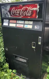Vending machine for sale as is