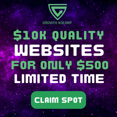 WEB DESIGN SALE: GET $10K VALUE WEBSITE FOR JUST $500 (LIMITED), View more