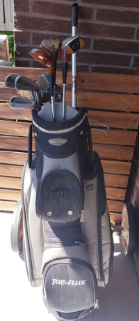 SELL or TRADE - All for $30 - Golf set 13 clubs + bag + balls +
