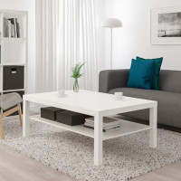 White IKEA Coffee Table
