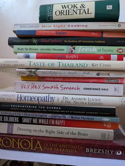 Books - assorted books young adult and adults, View more