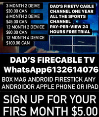 All Live tv , Movies & Series for all devices