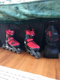 Patins roues allignées ajustables K2junior