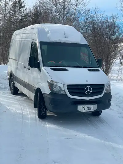 2.1 litre turbo diesel good fuel economy. 144” high roof, An Espar Airtronic Diesel Heater connected...