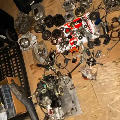 HUGE amount of good used parts for 110cc, 50cc, 125cc pit bike/super pocket bike/atv engines (Honda...