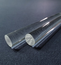 Clear Rods - Many diameters 1" to 1/16" (Acrylic)