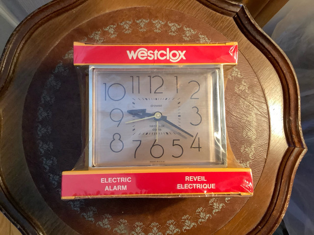 Vtg Westclox Drowse Dialite Electric Alarm Clock in Original Box in Arts & Collectibles in Belleville