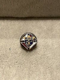 Vintage Knights of Columbus jacket pin / tie tack - estate sale