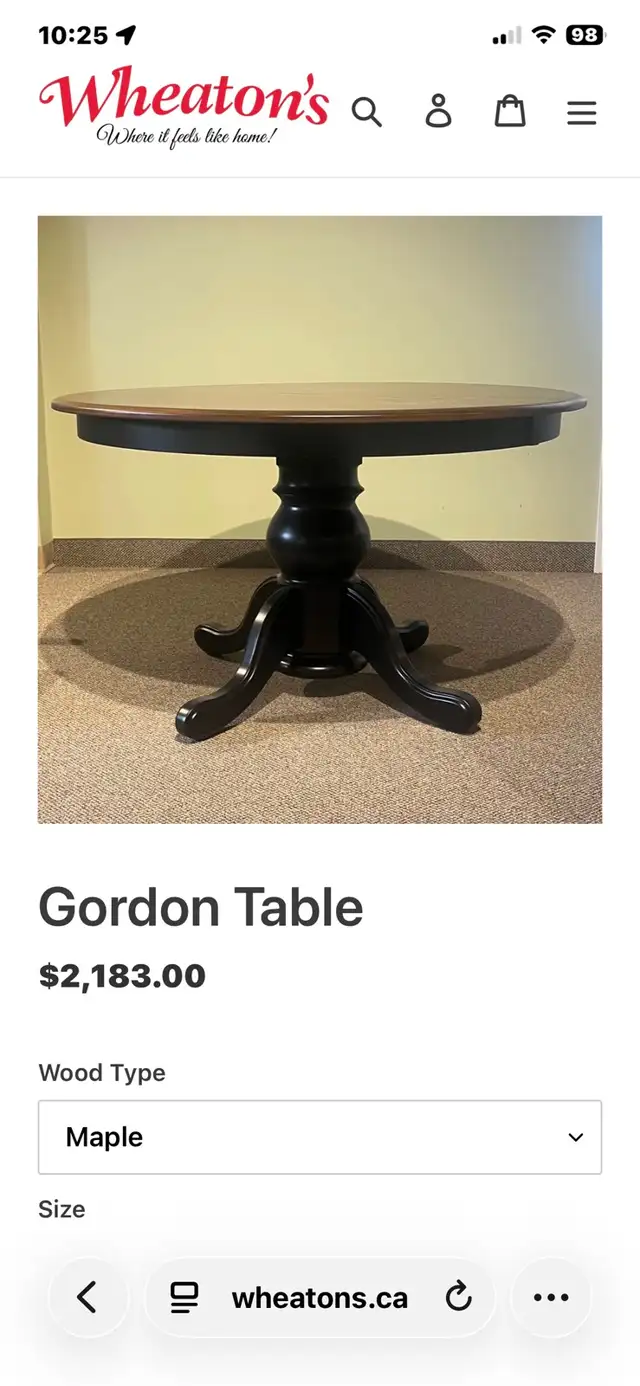 Solid Maple Table + 4 Chairs482653424248442883