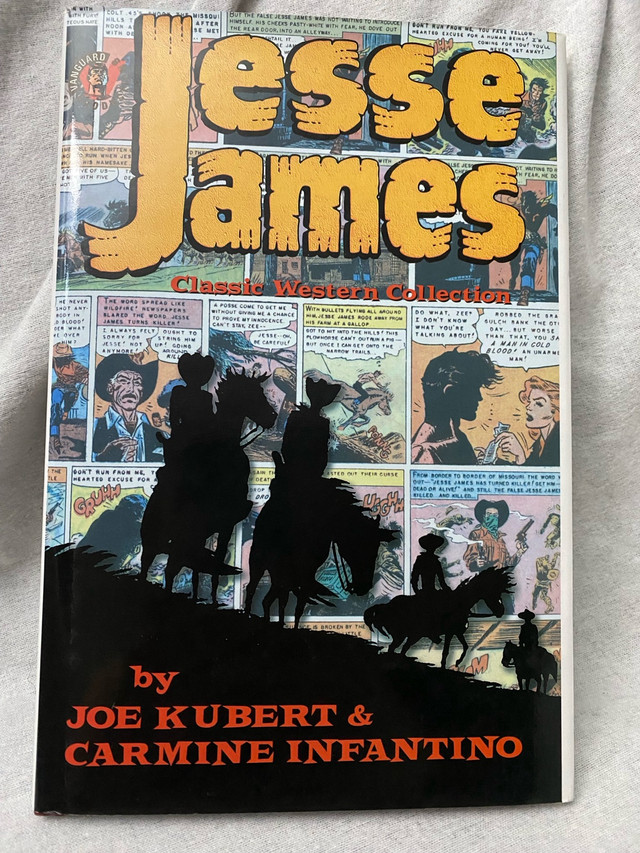 *Signed*Jesse James:The Classic Western Collection HC Joe Kubert in Comics & Graphic Novels in St. Catharines