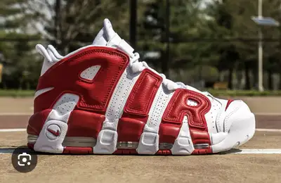 Nike men’s basketball Air More Uptempo shoes 12 paid $260, View more