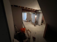 Basement Renovation, Washroom Renovation, Demolition, Framing
