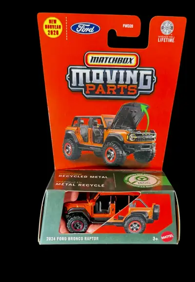 MATCHBOX MOVING PARTS 2024 FORD  BRONCO RAPTOR , View more