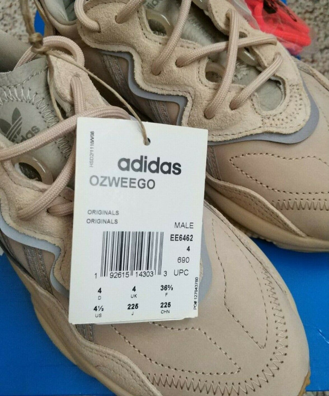 Adidas Originals Ozweego Sneakers Beige EE6462 US 5.5 in Women's - Shoes in Markham / York Region - Image 4