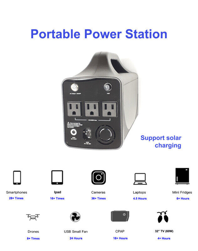 Brand New 500W Portable Power Station Emergency Power in Other in Oakville / Halton Region