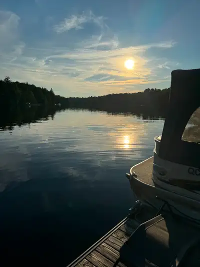 Chalet 4 chambres lac Barron navigable spa ponton — location men, View more