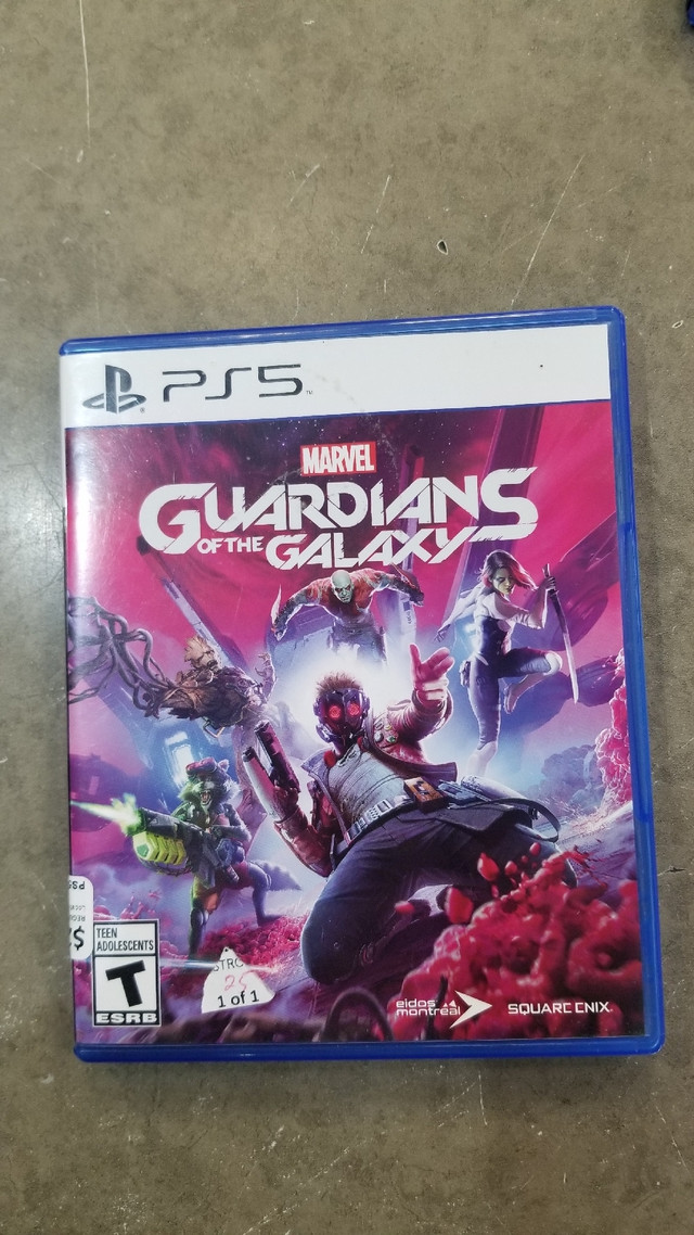 PS5 game Guardians of the galaxy in Sony Playstation 5 in Oshawa / Durham Region
