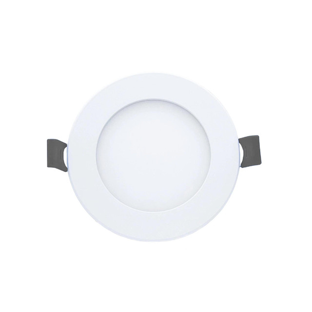 4" LED Slim Panel Round White-6pcs in one pack in Other Business & Industrial in Oshawa / Durham Region - Image 2