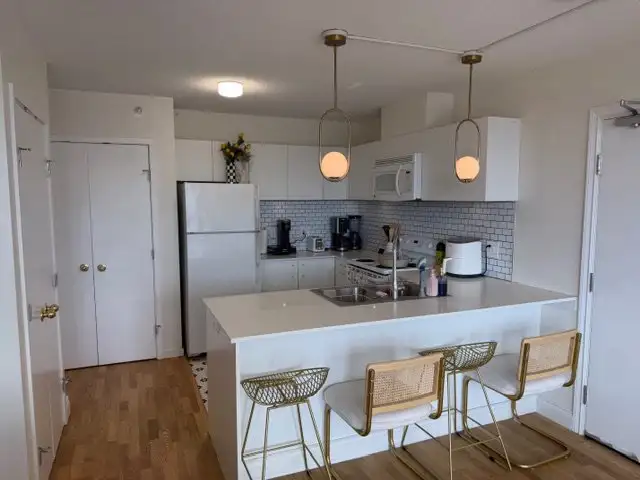 Beautiful Furnished 1BR/Rooftop Views/Walk to waterfront Sky Tr in Long Term Rentals in Vancouver - Image 5