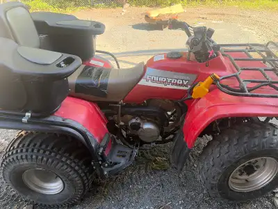 This bike is an amazing shape for the year 1990 Has papers Hooked up a winch and threw in a new batt...
