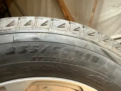 235/60R 18 Used one season