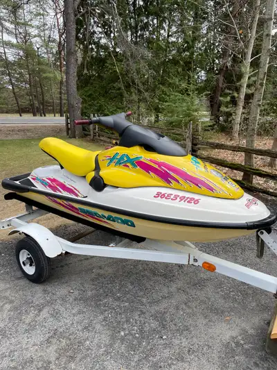 Up for sale is this clean 1996 Sea-Doo HX 720 with trailer. Rare ski that’s getting harder to find....