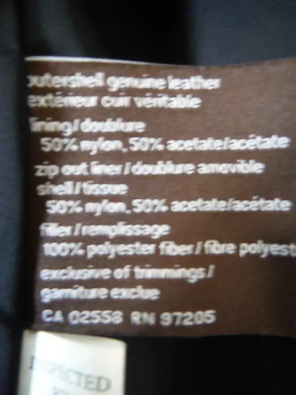 Beautiful Danier Women's Black Leather Jacket (Size XS) for sale in Women's - Tops & Outerwear in City of Halifax - Image 7