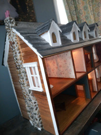 Handmade doll house.