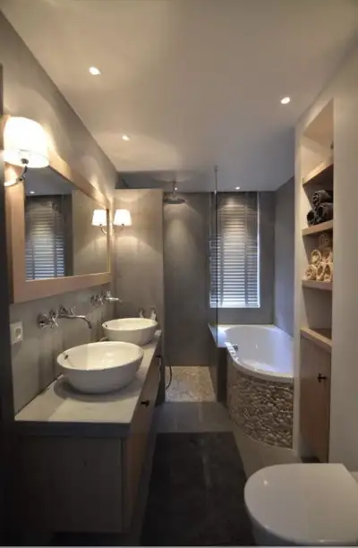 Bathroom renovation, View more