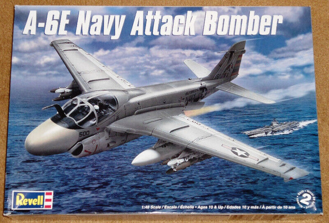 Revell 1/48 Grumman A-6E Navy Attack Bomber in Toys & Games in Richmond