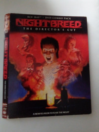 Nightbreed director's cut blu ray+dvd+slipcover *best cash offer
