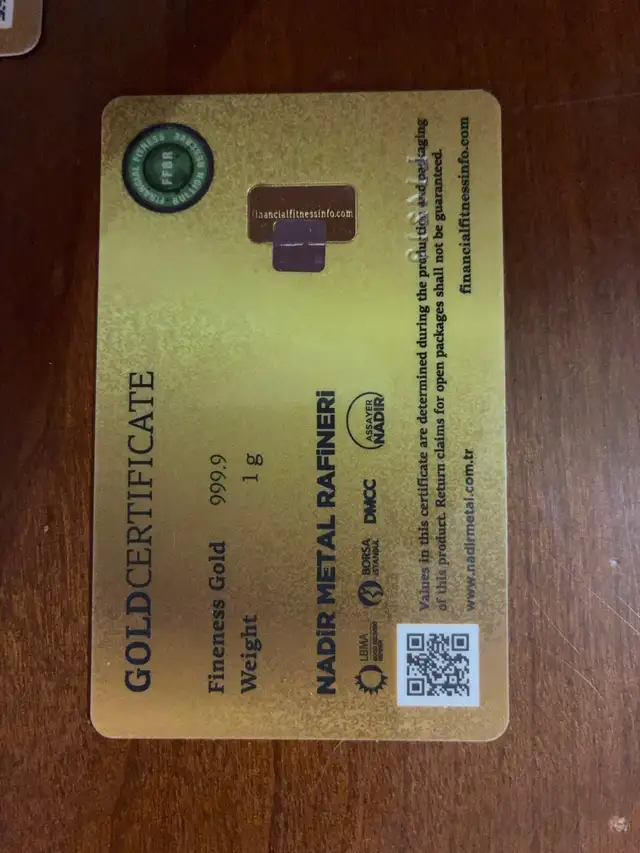 1gram Gold Bar  in Arts & Collectibles in City of Halifax - Image 3