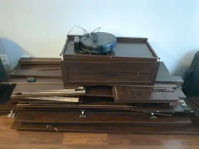 Wayfair Dark Wood Dresser (get a robo-sweeper for free), View more