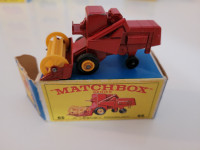 no. 65 Claas Harvester , Matchbox Lesney , avec boite