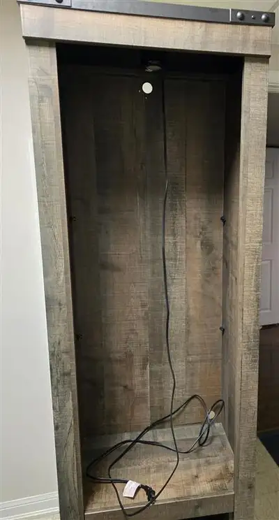 Ashley Trinell Pier Cabinet + FREE IKEA Coffee Table – $75 (AS I, View more