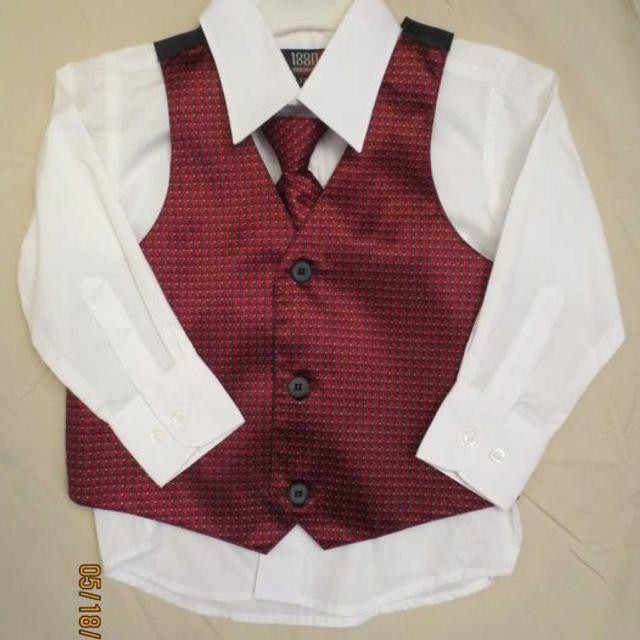 NEW Boys Size 3X Shirt, Vest & Tie Formal Wear in Clothing - 3T in Oshawa / Durham Region