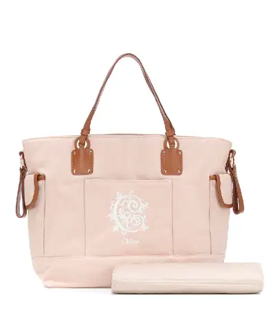 Chloé Baby Canvas Changing Bag~Pink~