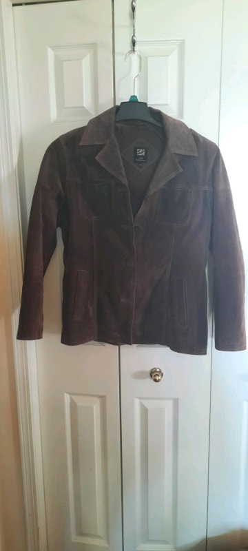 Brown Suede jacket size M, View more