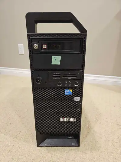 Lenovo ThinkStation Xeon W3550 24GB Ram 2TB Removable HDD, View more