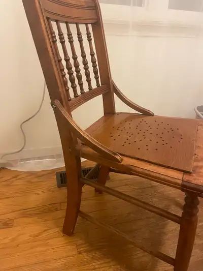 Antique Wooden Chair, View more