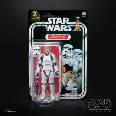 Star Wars the Black series George Lucas (Stormtrooper) figures, View more