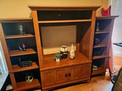 Entertainment Wall Unit  84" wide × 62" high, View more