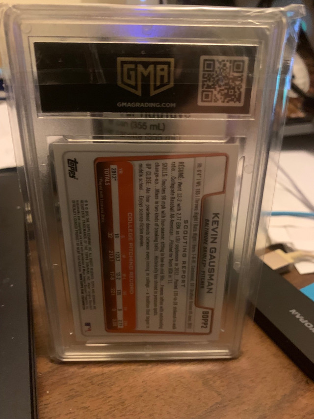 Kevin Gausman graded rookie card  in Arts & Collectibles in Victoria - Image 2